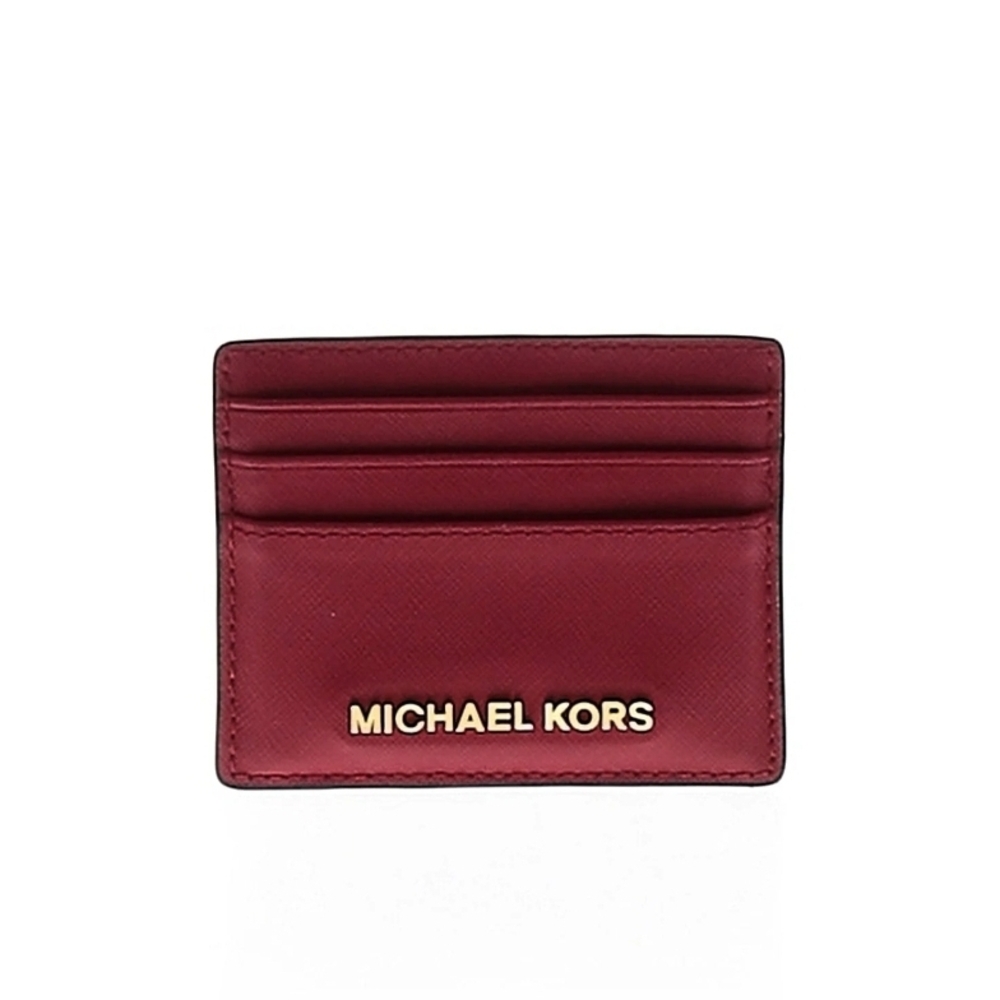 Michaels Red Key Card Holder Sleek Minimalist Design